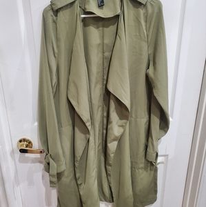 Forever 21 Olive Cardigan large